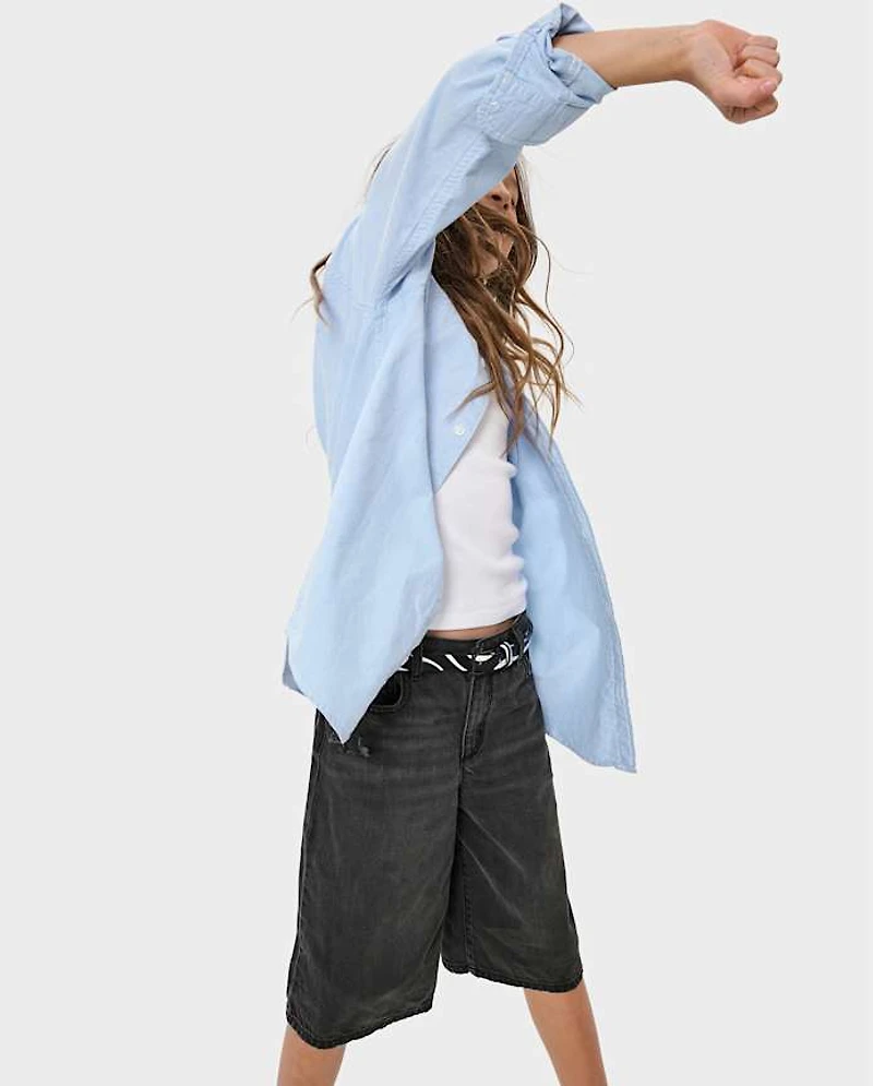 Short en jean ample pour enfants