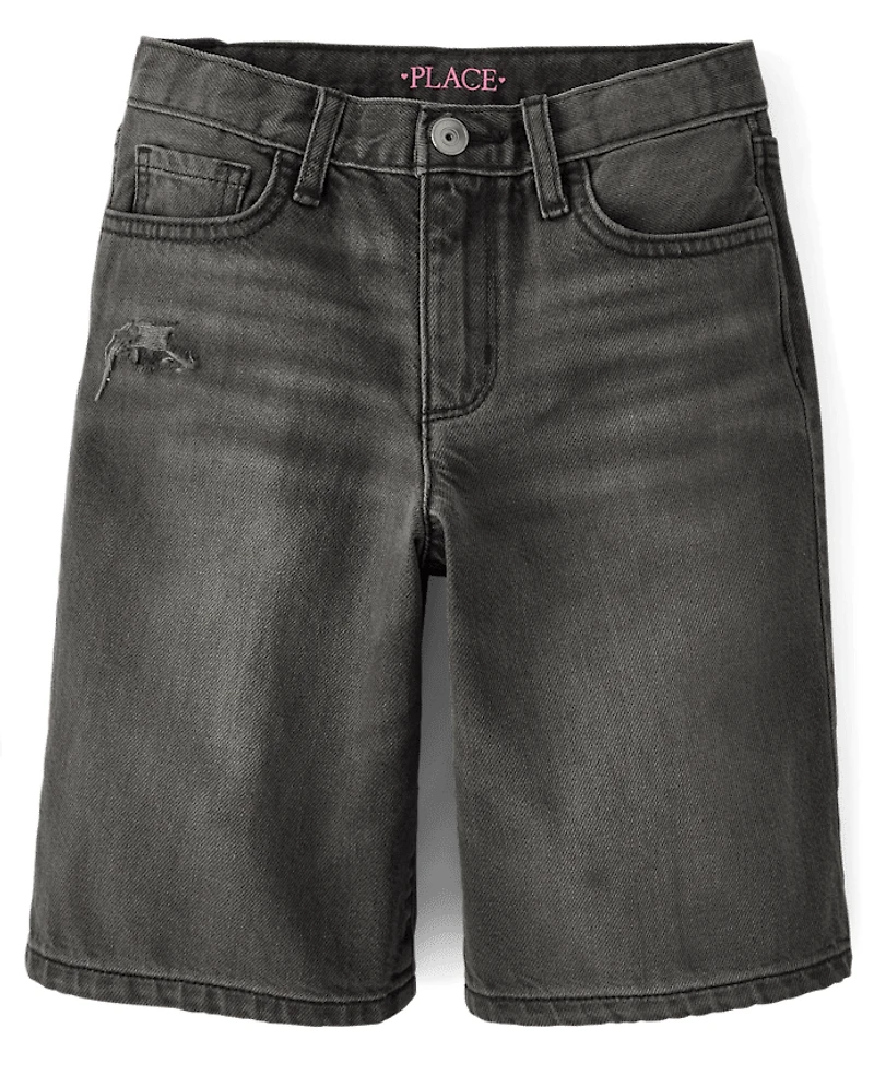 Short en jean ample pour enfants