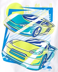 Boys Racecar Graphic Tee