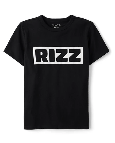 Boys Rizz Graphic Tee