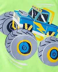 Baby And Toddler Boys Monster Truck Graphic Tee