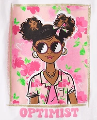 Girls Optimist Girl Graphic Tee
