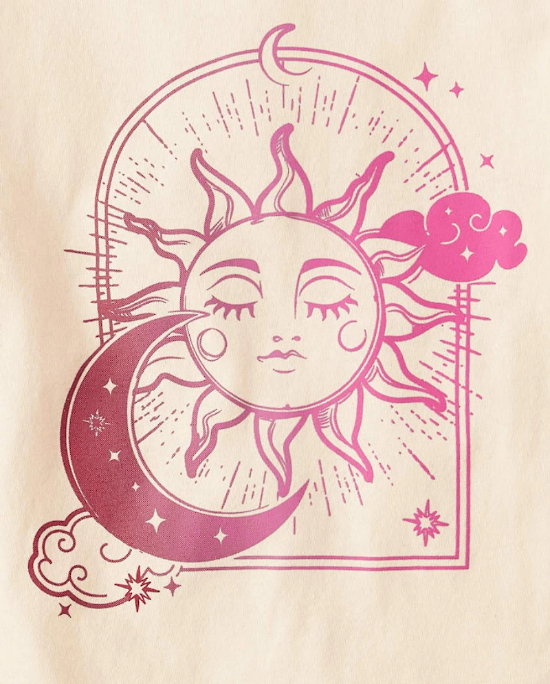 Girls Sun Graphic Tee