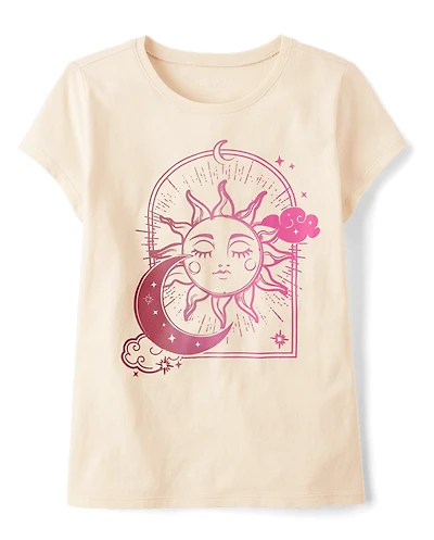 Girls Sun Graphic Tee