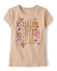 Girls Small Town Girl Graphic Tee