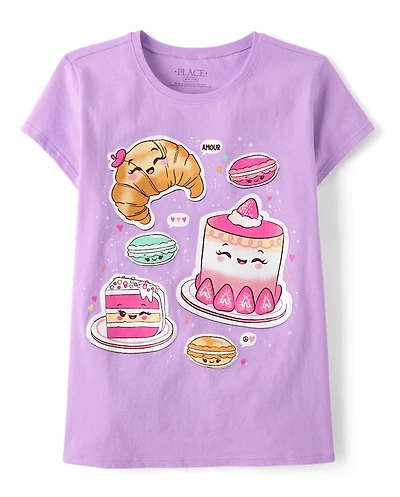 Girls Dessert Graphic Tee