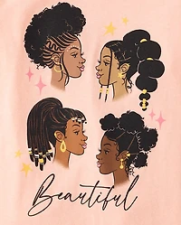 Girls Beautiful Graphic Tee