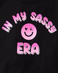 Baby And Toddler Girls Bow Graphic Tee 3-Pack