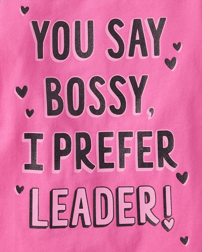 Lot de 3 t-shirts à imprimé nœud pour bébés et petites filles