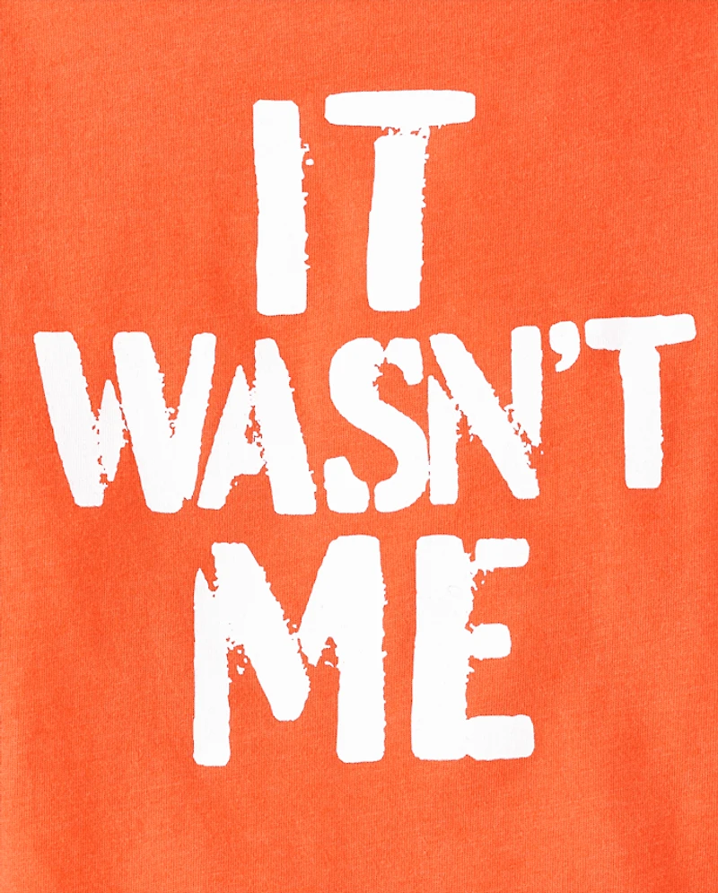 Baby And Toddler Boys It Wasn't Me Graphic Tee