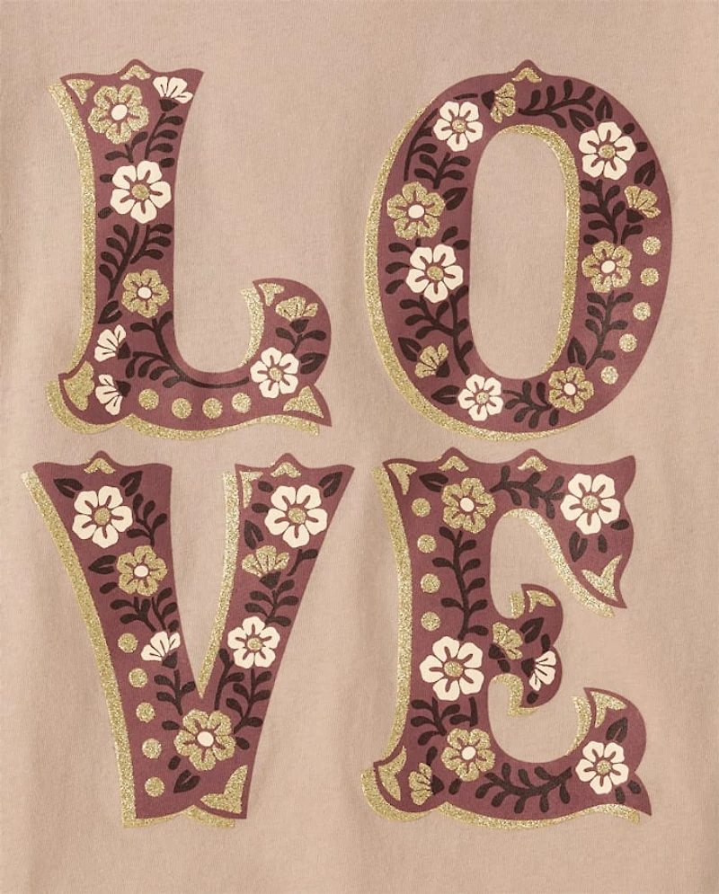 Girls Love Graphic Tee