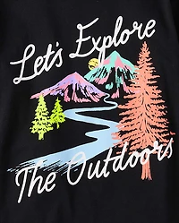 Girls Great Outdoors Graphic Tee