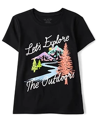 Girls Great Outdoors Graphic Tee