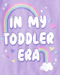 Baby And Toddler Girls Era Graphic Tee