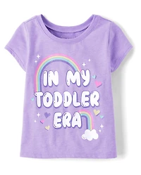 Baby And Toddler Girls Era Graphic Tee