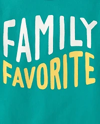 Baby And Toddler Boys Family Favorite Graphic Tee