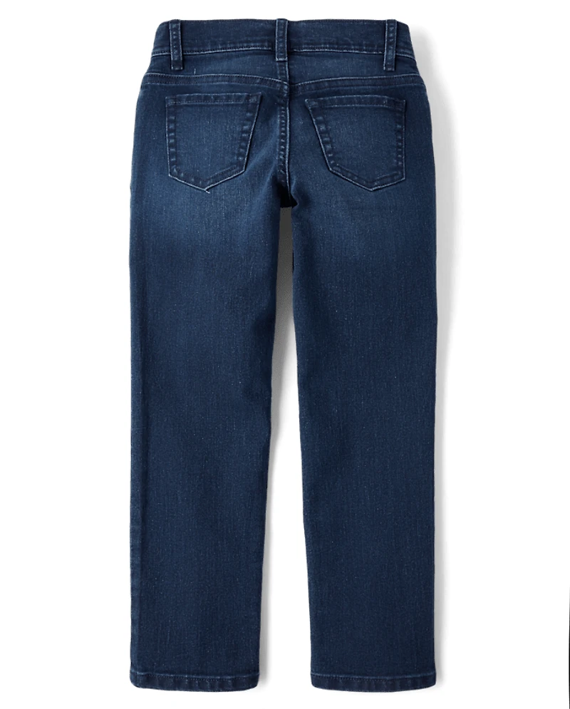 Girls 90s Straight Jeans