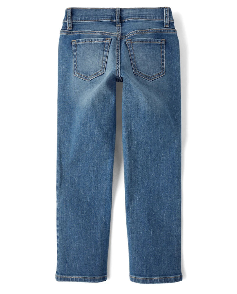 Girls 90s Straight Jeans