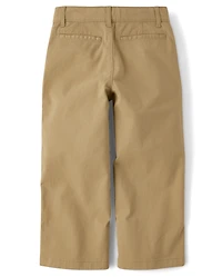 Kids Uniform Stretch Baggy Chino Pants