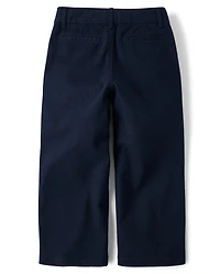 Kids Uniform Stretch Baggy Chino Pants