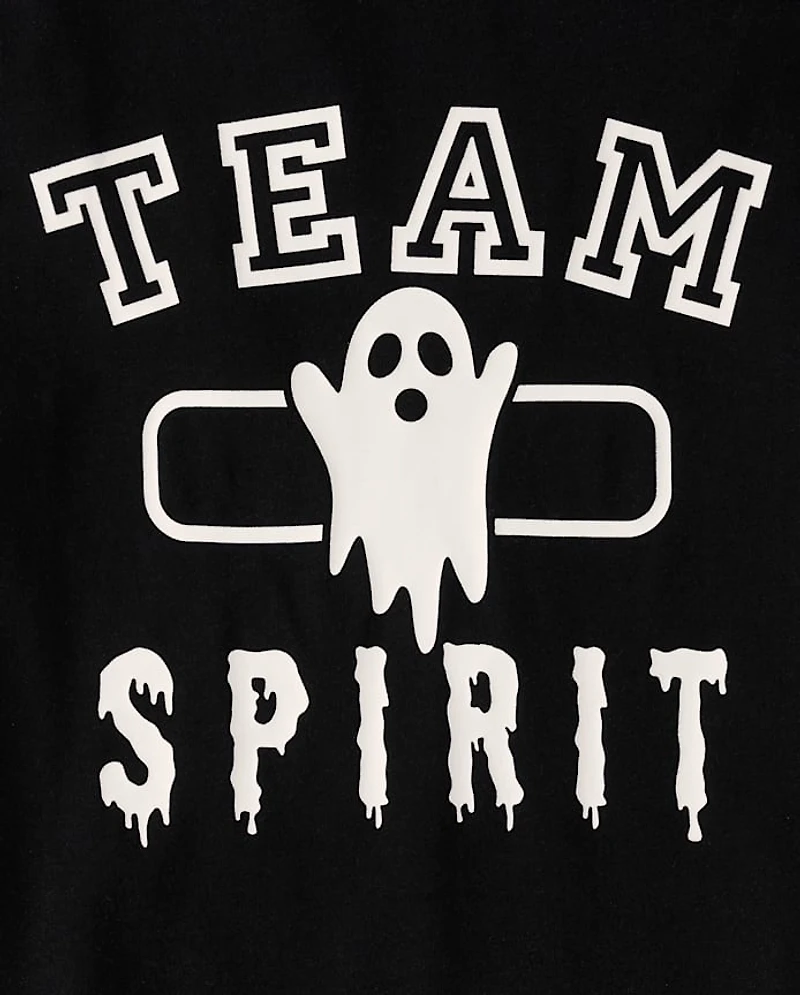 Adult Matching Family Glow Team Spirit Graphic Tee