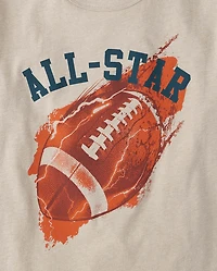 Boys Football All-Star Graphic Tee