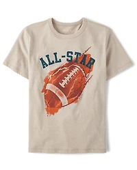 Boys Football All-Star Graphic Tee