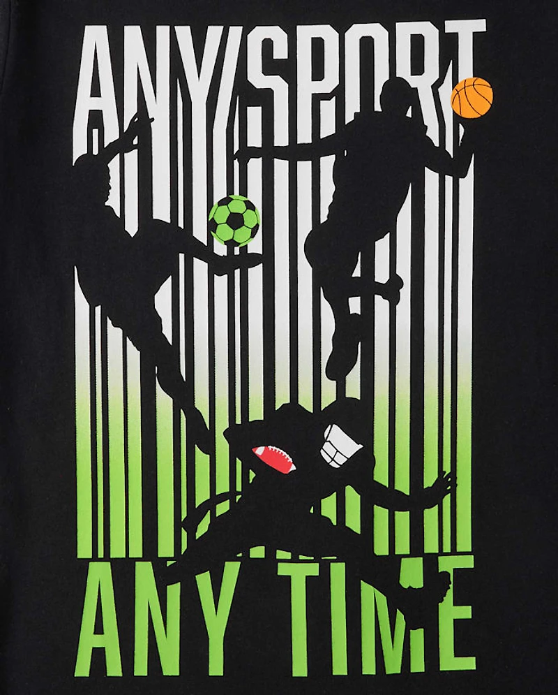 Boys Any Sport Player Graphic Tee
