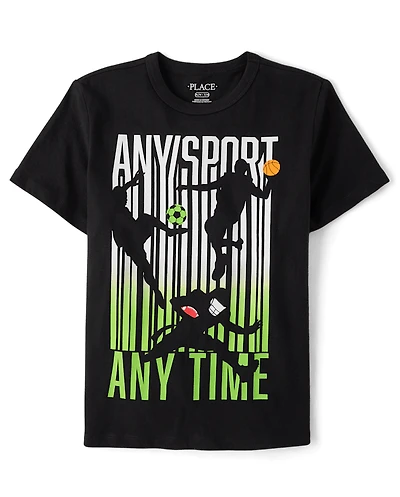 Boys Any Sport Player Graphic Tee