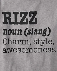 Boys Rizz Definition Graphic Tee