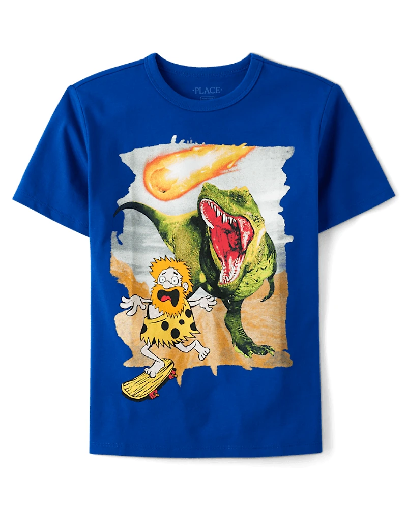 Boys Dino Graphic Tee