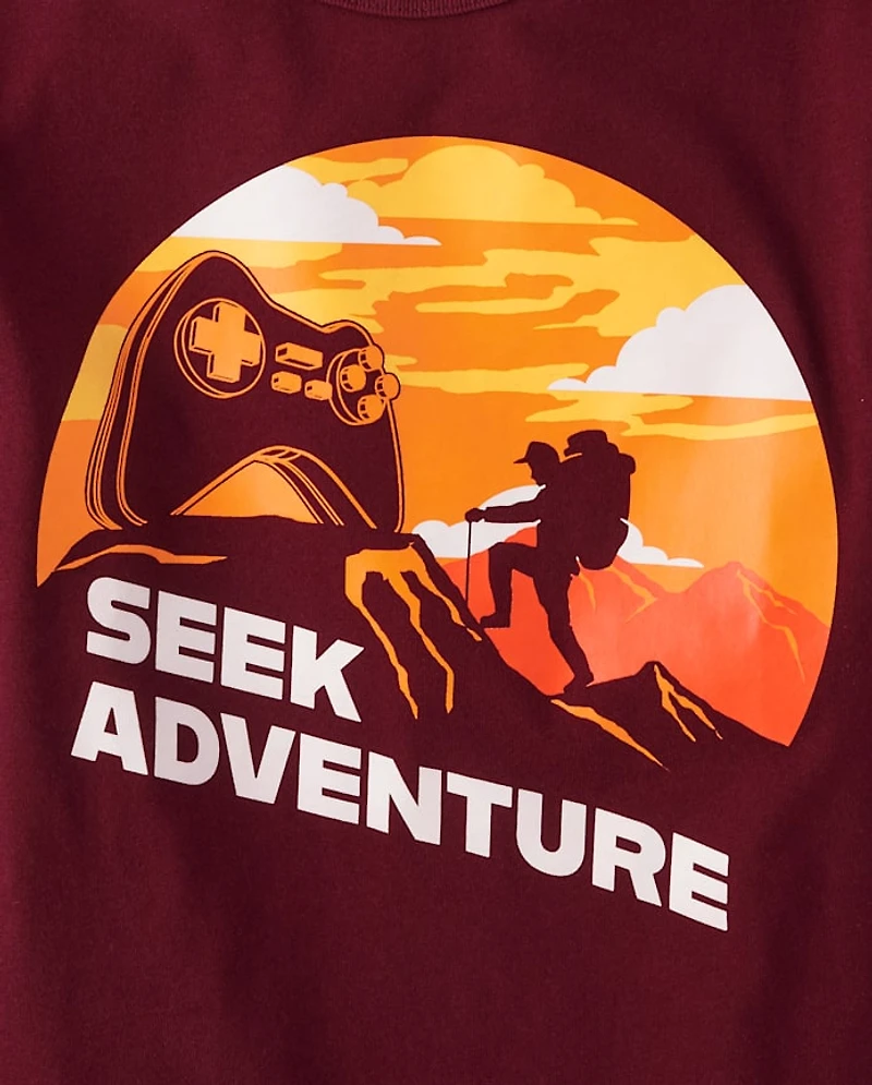 Boys Adventure Gamer Graphic Tee