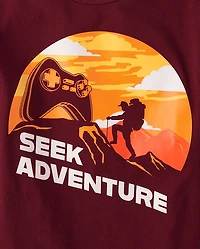 Boys Adventure Gamer Graphic Tee