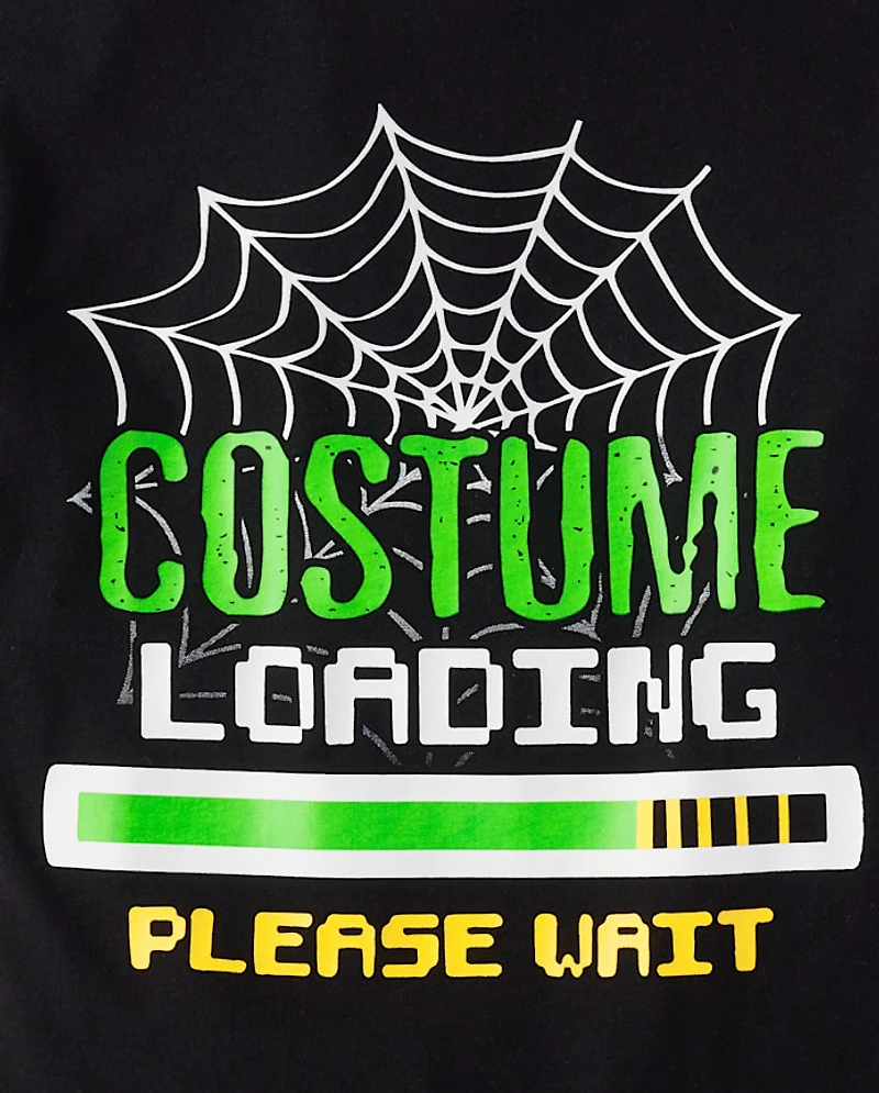 Boys Costume Loading Graphic Tee