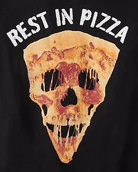 Boys Rest Pizza Graphic Tee