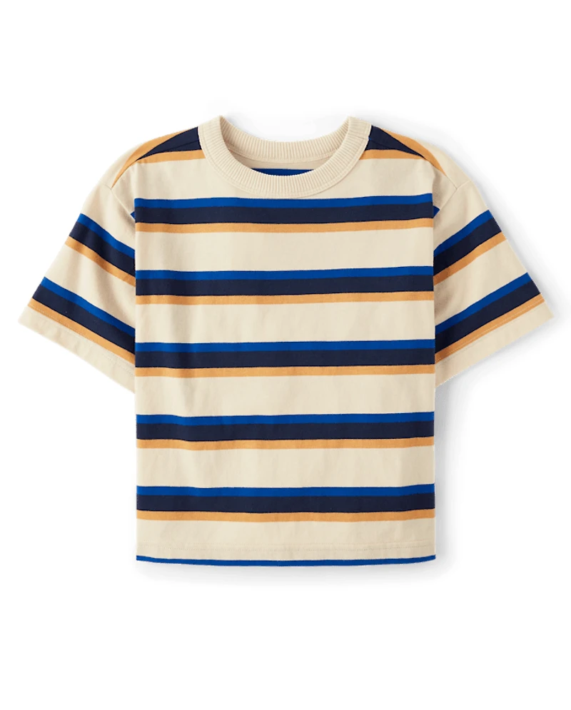 Kids Striped Relaxed Top