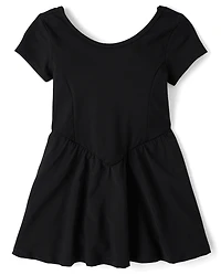 Girls Quick Dry Fit And Flare Tennis Dress
