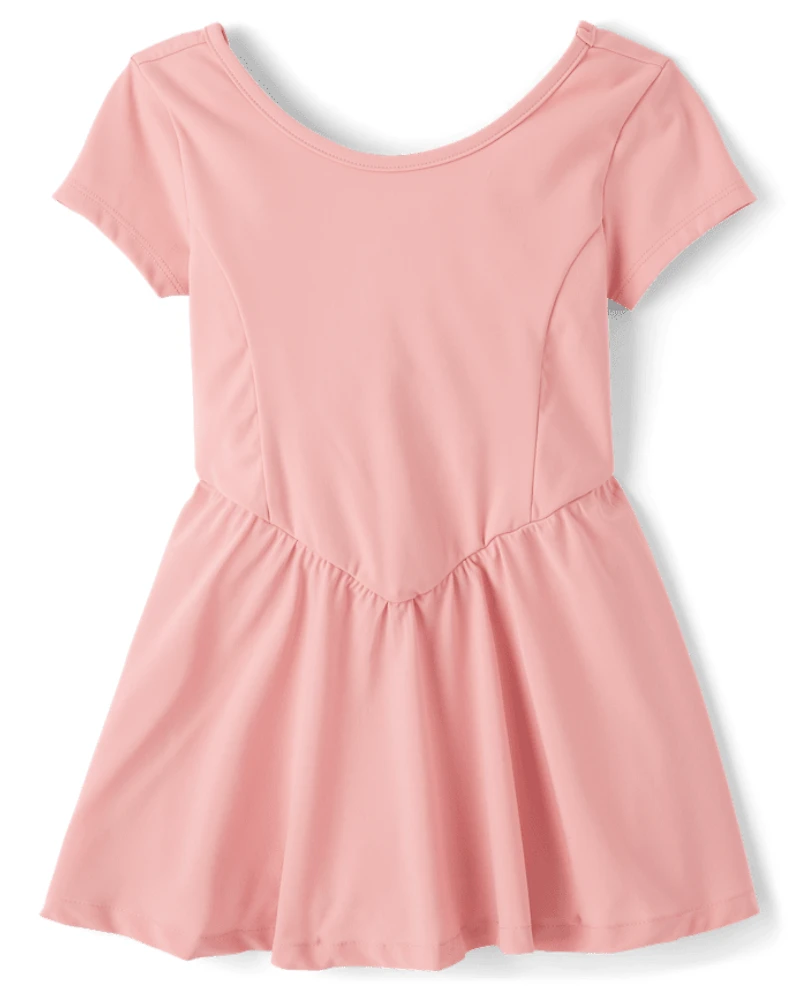 Girls Quick Dry Fit And Flare Tennis Dress