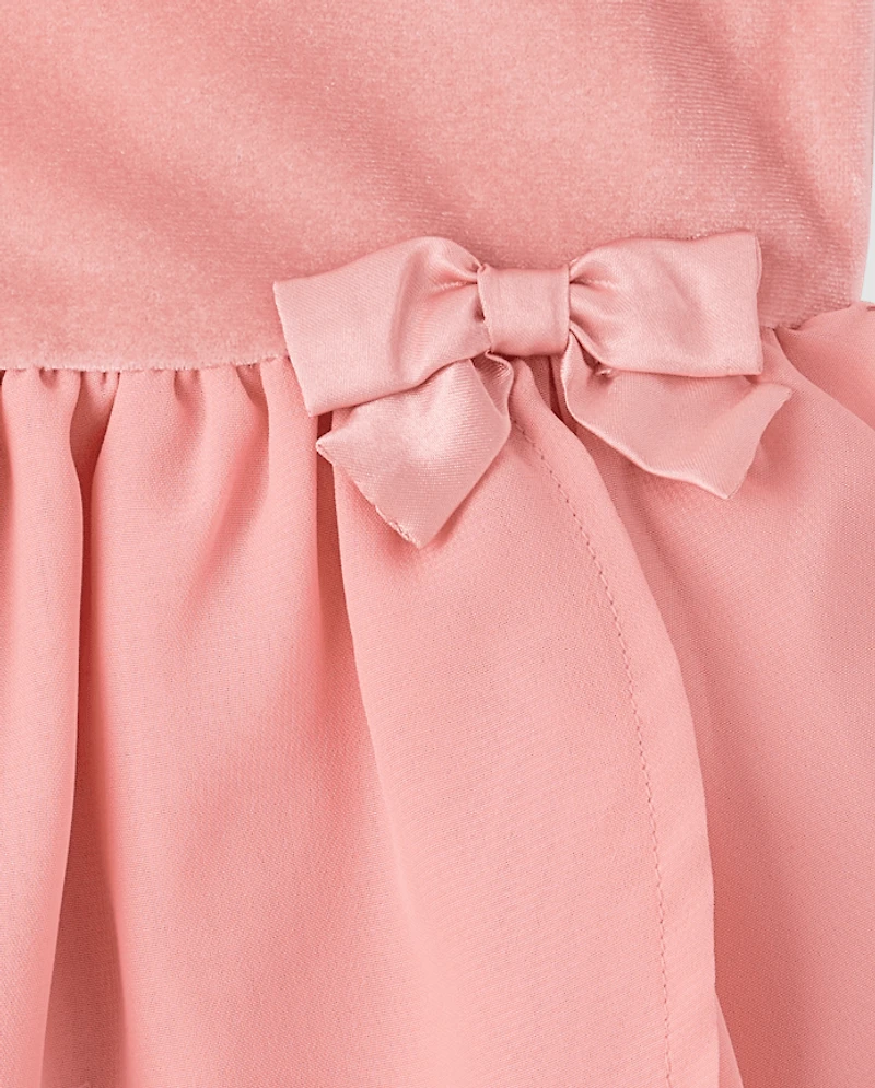 Baby And Toddler Girls Wrap Tutu Dress