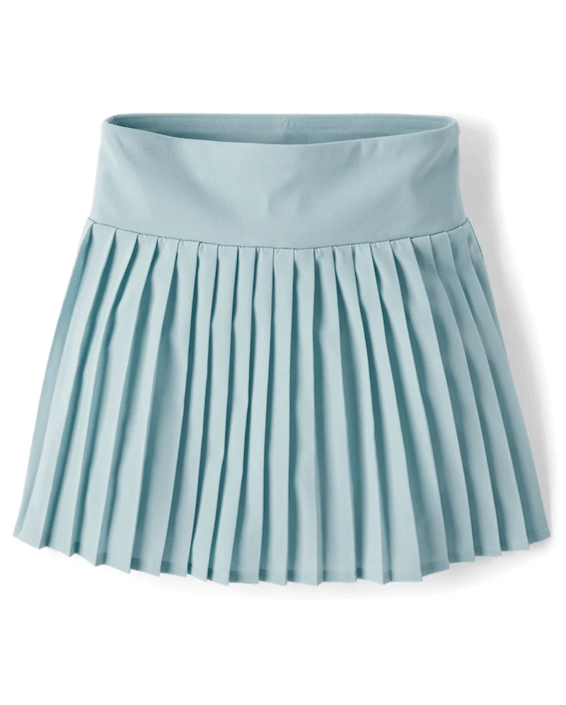 Girls Quick Dry Pleated Skort