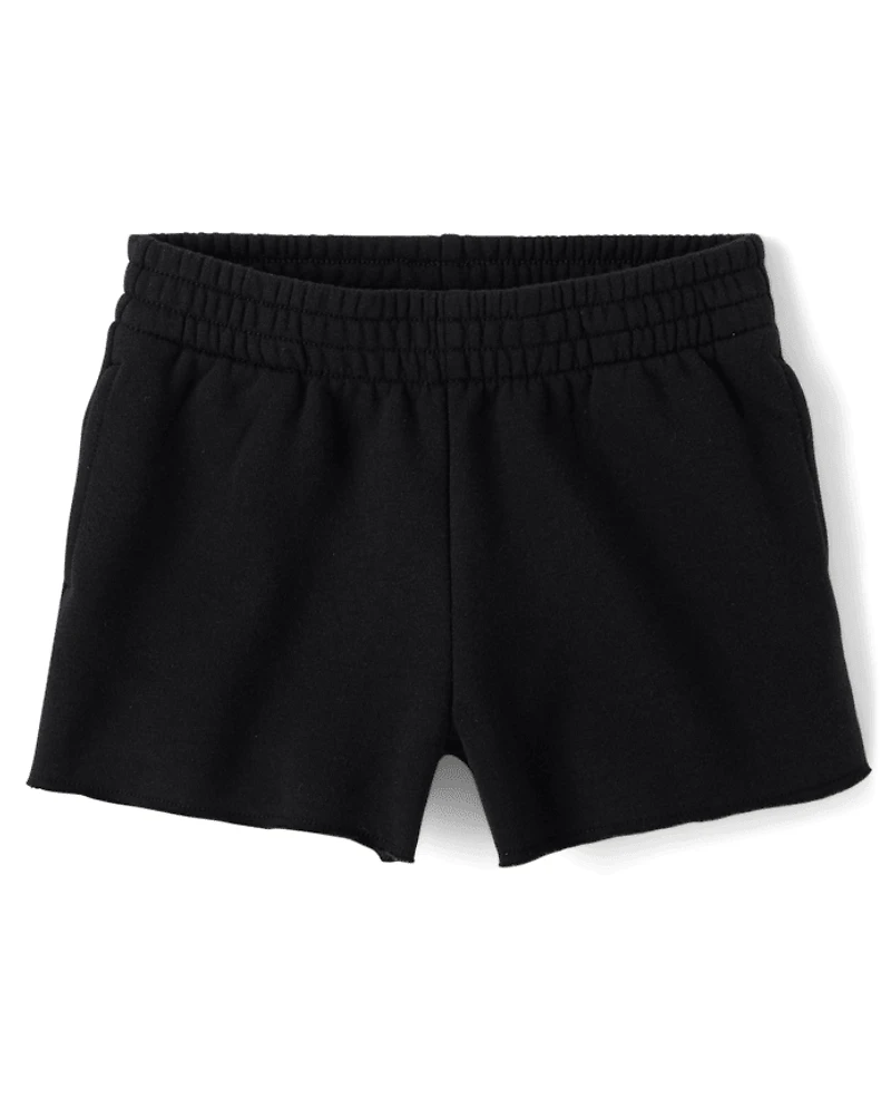 Girls Premium Fleece Shorts