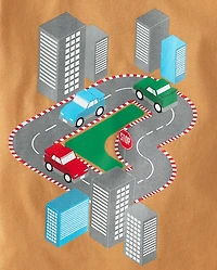 Baby And Toddler Boys Car City Graphic Tee