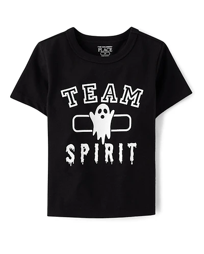 Toddler Matching Family Glow Team Spirit Graphic Tee