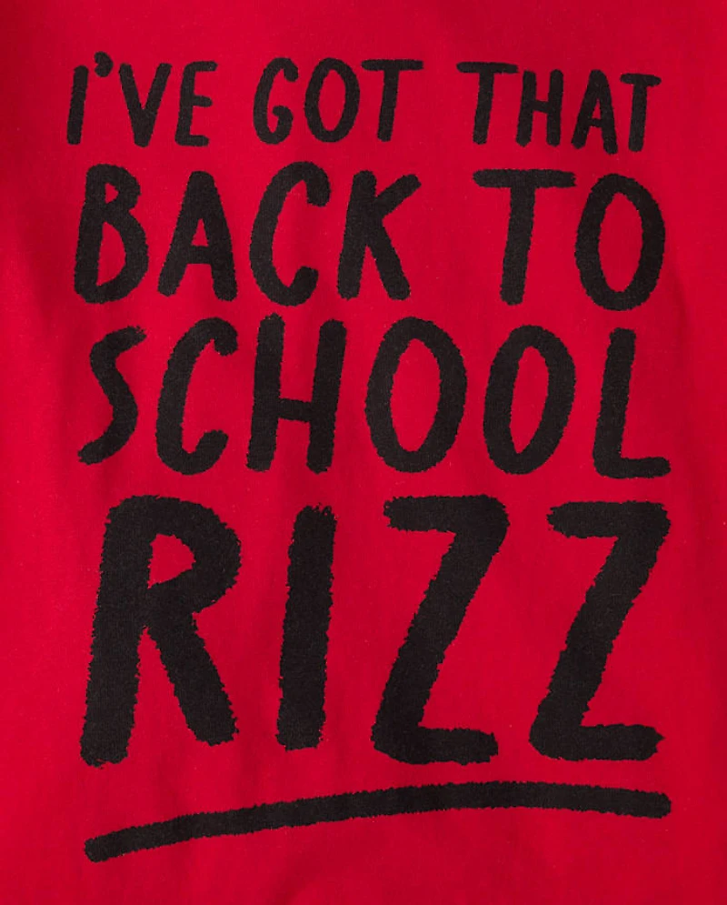 Boys School Rizz Graphic Tee