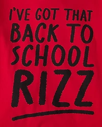 Boys School Rizz Graphic Tee