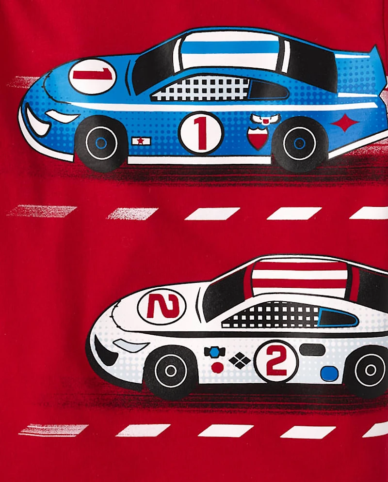 Lot de 3 t-shirts graphiques pour bébés et tout-petits garçons