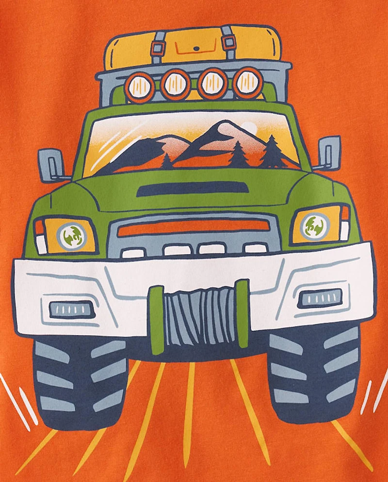 Baby And Toddler Boys Animal Graphic Tee 3-Pack