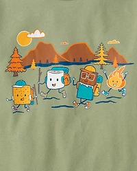 Toddler Boys Camp Smores Graphic Tee