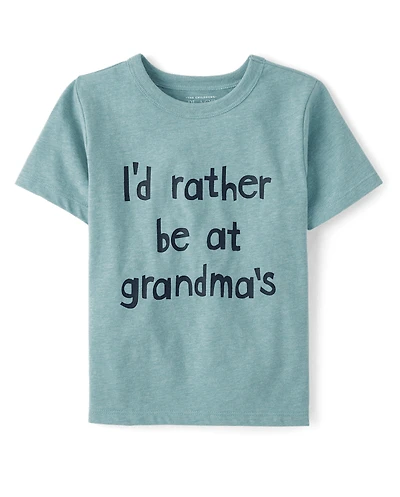 Toddler Boys At Grandma's Graphic Tee