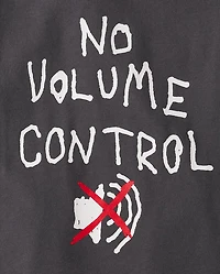 Toddler Boys Volume Control Graphic Tee